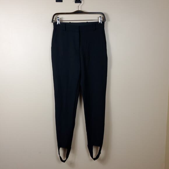 Maje Pado gabardine trousers stirrup IT 36/ US 6 - Picture 1 of 11